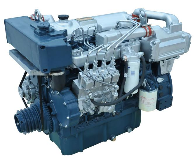 Electric Boat Conversion Process-Quick Overview of Marine Oil-to-Electric Retrofitting 4 柴油机