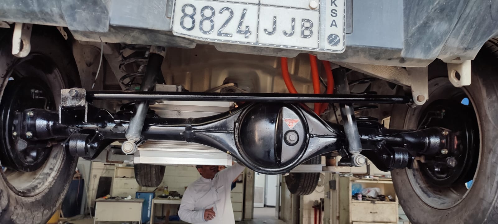 Suzuki Jimmy Conversion Solution 6 rear axle motor kit