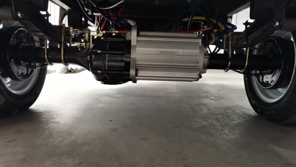 72V 7.5KW PMSM motor and controller and rear axle kit for low speed ...