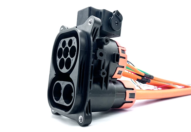 Ccs2 Inlet Extender High-Current CCS2 Vehicle Inlet for Ultra-Fast Charging 125A| Meets IEC ...