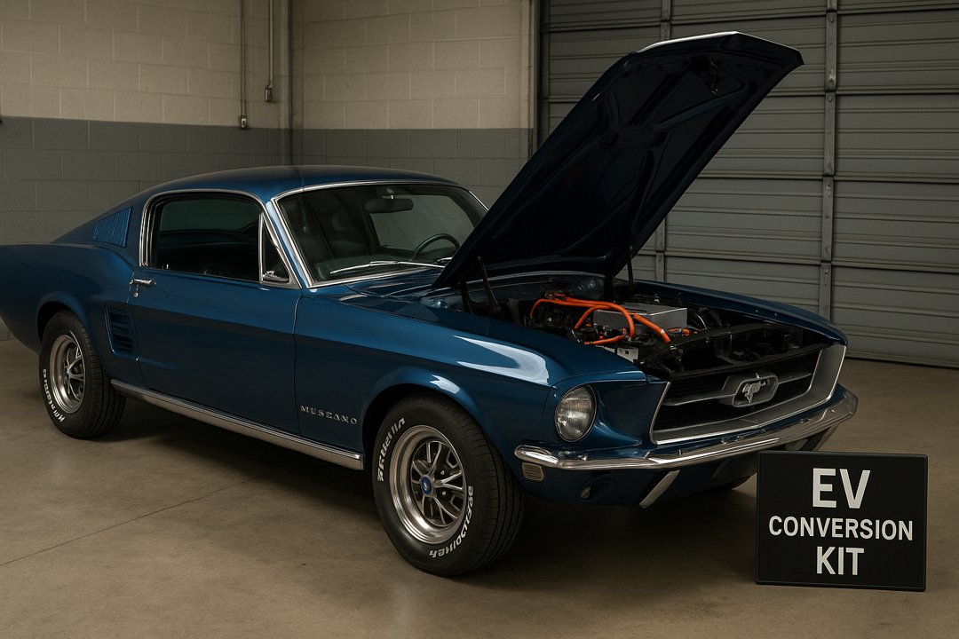Ford Mustang EV Conversion Kit - CMVTE EV Conversion Kits | Convert My ...