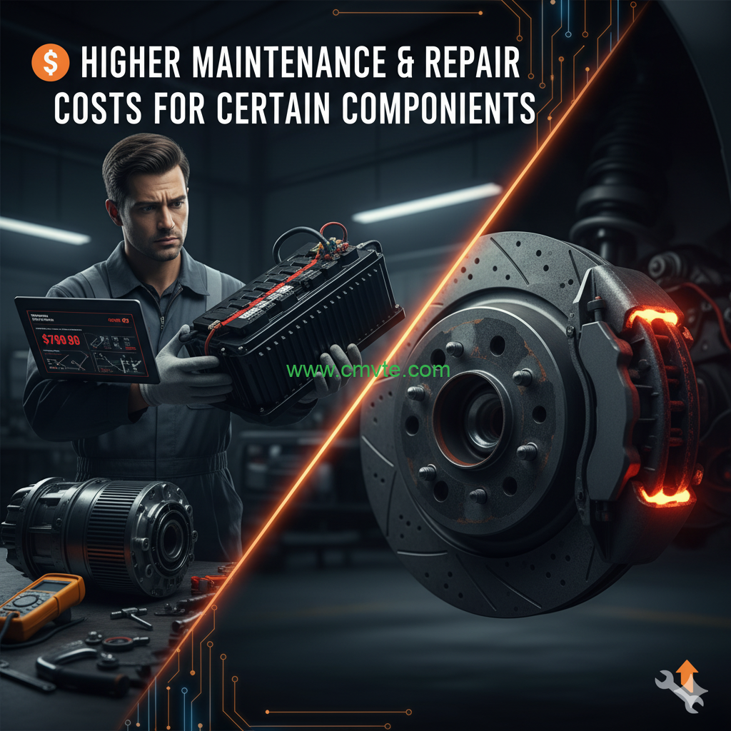 The Disadvantages of EVs: What Buyers Should Know 1 Higher Maintenance & Repair Costs for Certain Components