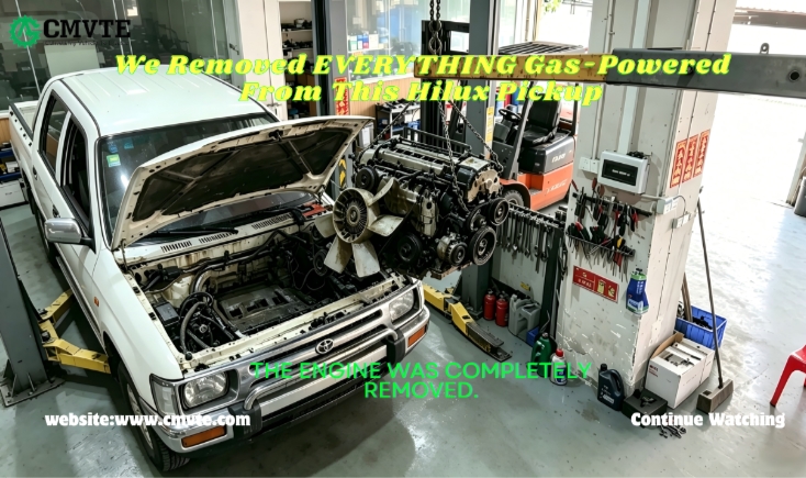 Toyota Hilux EV Conversion: Why We Removed Every Diesel Component Before Going Electric 1 222