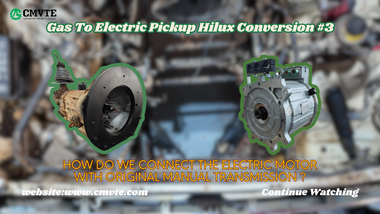 Toyota Hilux EV Conversion: How Do You Connect an Electric Motor to the Original Manual Transmission? 1 333